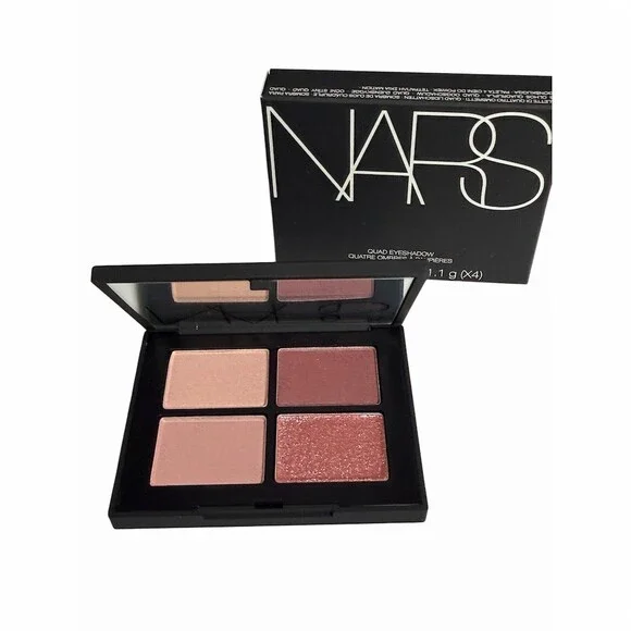 NARS Quad Eyeshadow Palette Kuala Lumpur 4 Shade Shimmer Satin Glitter NIB - Picture 12 of 16